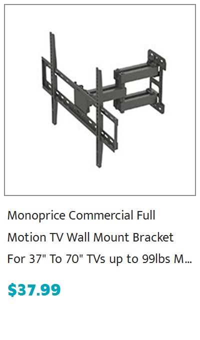 Workstream by Monoprice Adjustable Gas Spring Desk Mount for 15~34in Monitors