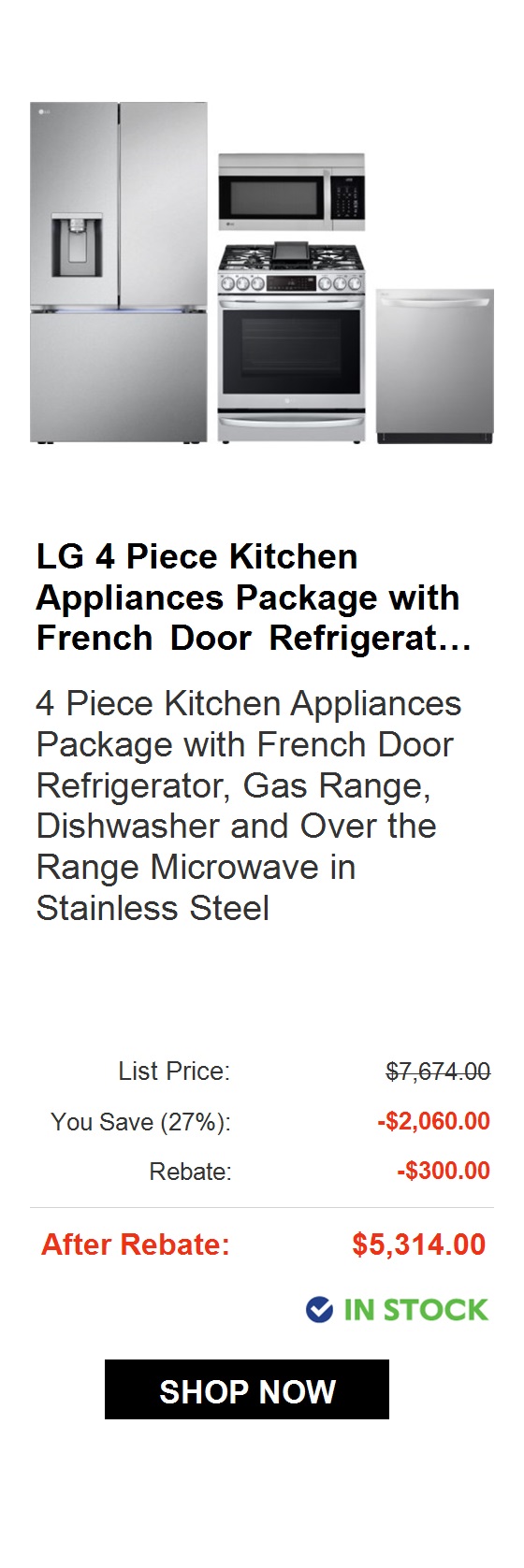 4 Types of LG Kitchen Appliance Packages