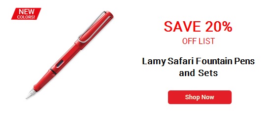 Lamy Safari Fountain Pens and Sets