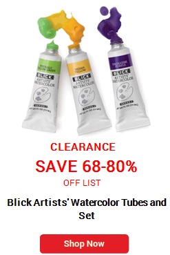 Blick Artists' Watercolor Tubes and Set