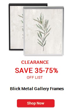 Blick Metal Gallery Frames