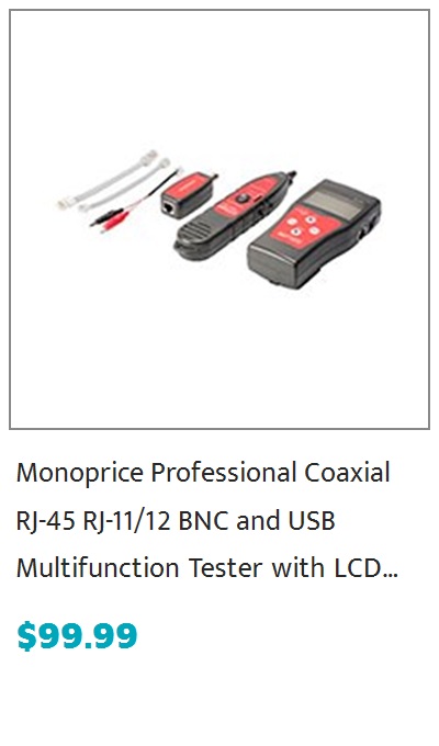 Monoprice Professional Networking Tool Kit