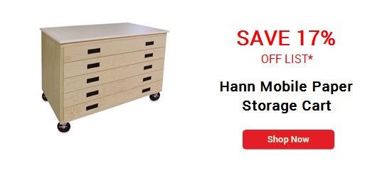 Hann Mobile Paper Storage Cart