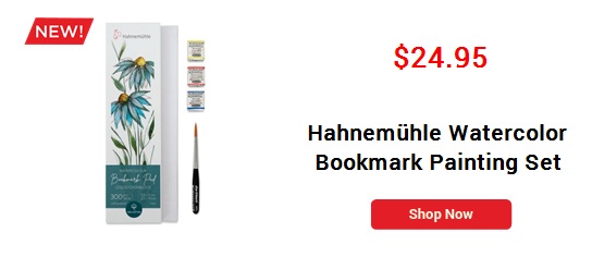 Hahnemühle Watercolor Bookmark Painting Set