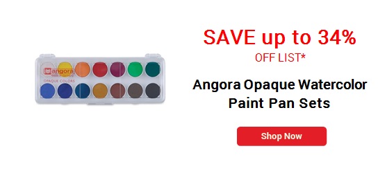 Angora Opaque Watercolor Paint Pan Sets