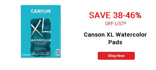 Canson XL Watercolor Pads