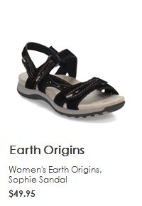 EARTH ORIGINS Women's Eorth Origins, Savoy Shantel Sandol $29.95 