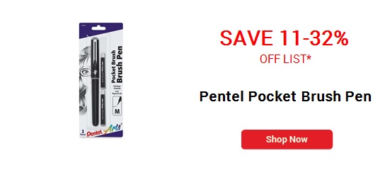 Pentel Pocket Brush Pen