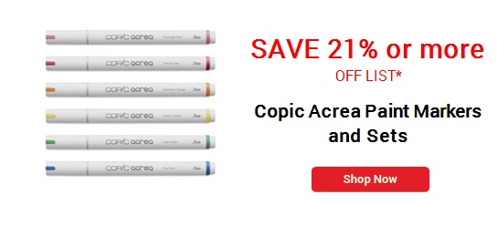 Copic Acrea Paint Markers and Sets