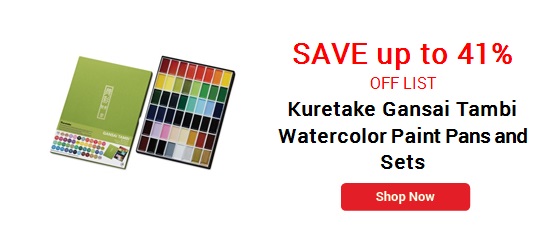 Kuretake Gansai Tambi Watercolor Paint Pans and Sets