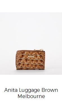 BRAHMIN Parton Collection Ady Desert Bloom Wallet