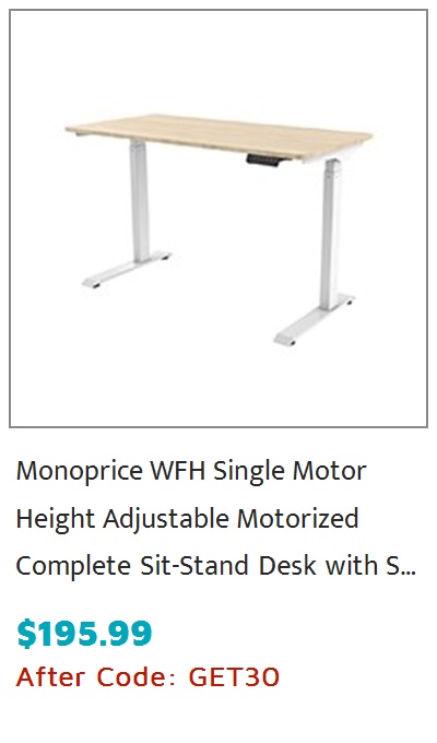 Workstream by Monoprice Dual Monitor Adjustable Gas Spring Desk Mount for 15~34in Monitors