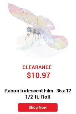 Pacon Iridescent Film - 36" x 12 1/2 ft, Roll