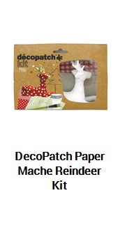 DecoPatch Paper Mache Reindeer Kit