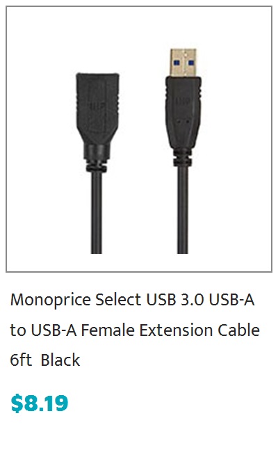 Monoprice Select Series Apple MFi Certified Lightning to USB Charge and Sync Cable, 6in Black