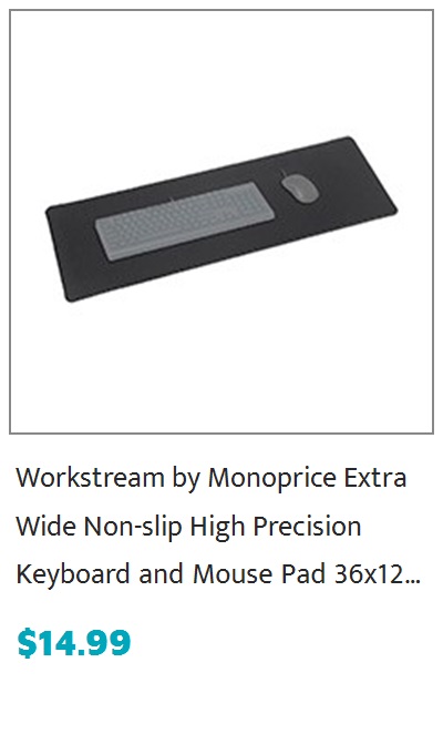 Workstream by Monoprice Adjustable Gas Spring Desk Mount for 15~34in Monitors