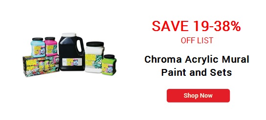 Chroma Acrylic Mural Paint and Sets