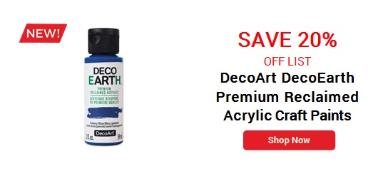 DecoArt DecoEarth Premium Reclaimed Acrylic Craft Paints