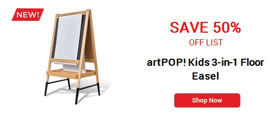 artPOP! Kids 3-in-1 Floor Easel