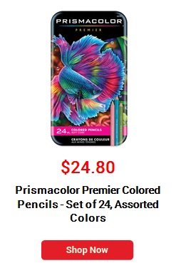 Prismacolor Premier Colored Pencils - Set of 24, Assorted Colors