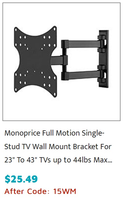 Full-Motion TV Wall Mount