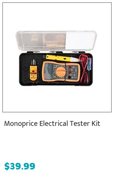 Monoprice 5-Piece Soldering Tool Set With 30-Watt Soldering Iron