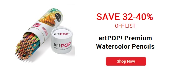 artPOP! Premium Plus Watercolor Pencils