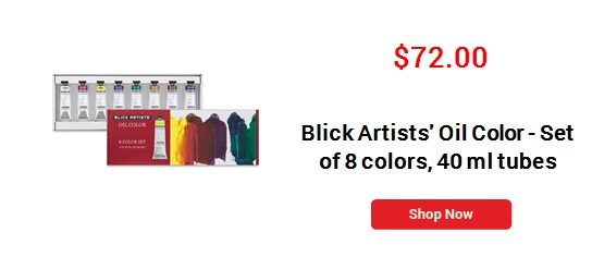 Blick Artists' Oil Color - Set of 8 colors, 40 ml tubes