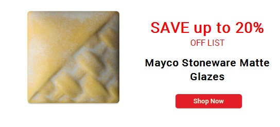 Mayco Stoneware Matte Glazes