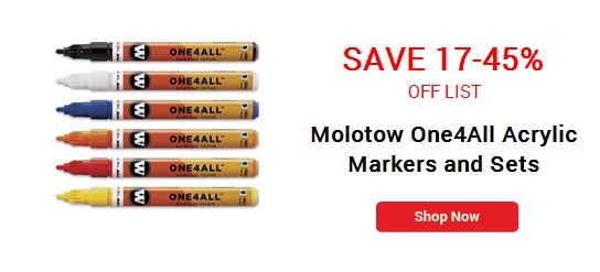 Molotow One4All Acrylic Markers and Sets