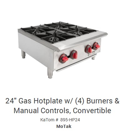 Star 502FF 12 Electric Hotplate w/ (2) Burners & Infinite Heat,  208-240v/1ph