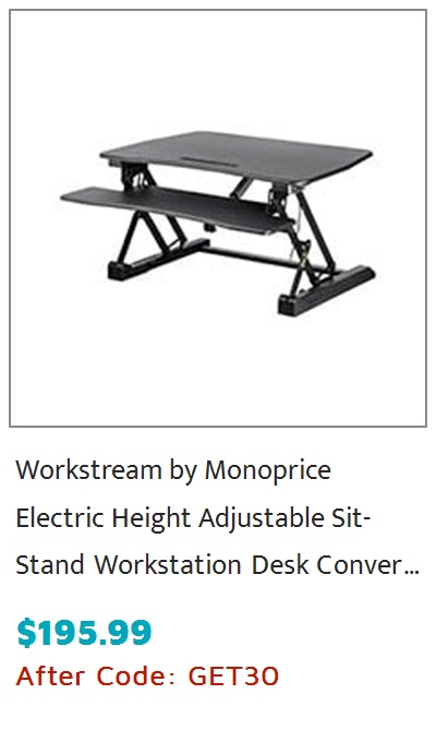 Workstream by Monoprice Dual Motor Easy Fold-Out Assembly Sit-Stand Desk Frame