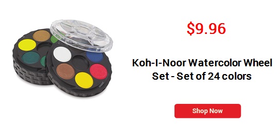 Koh-I-Noor Watercolor Wheel Set