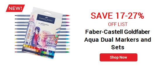 Faber-Castell Goldfaber Aqua Dual Markers and Sets