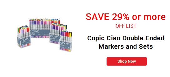 Copic Ciao Double Ended Markers and Sets