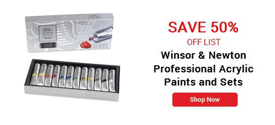 Winsor & Newton Professional Acrylic Paints and Sets