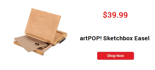 artPOP! Sketchbox Easel