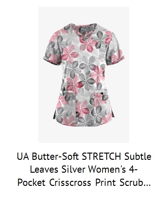 UA Butter-Soft STRETCH Women's 5-Pocket V-Neck Scrub Top