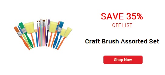 Craft Brush Assorted Set