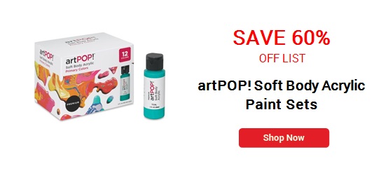 artPOP! Soft Body Acrylic Paint Sets