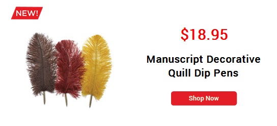 Manuscript Decorative Quill Dip Pens