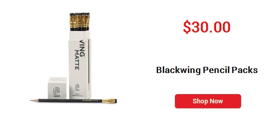 Blackwing Pencil Packs