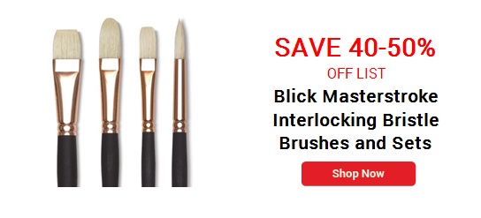 Blick Masterstroke Interlocking Bristle Brushes and Sets