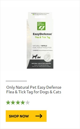 Only natural pet flea tag discount